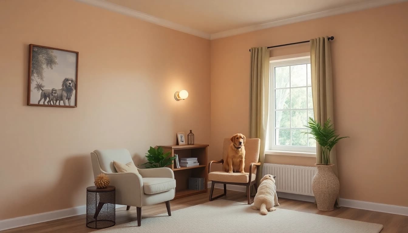 Experience effective anxiety treatment in Sydney with compassionate therapy sessions, featuring a welcoming space and therapy dog.
