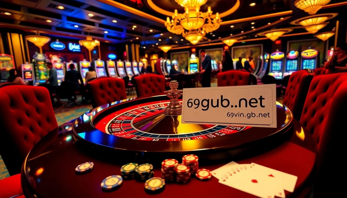 Placing bets at a roulette table showcasing 69vn.gb.net online gambling excitement.