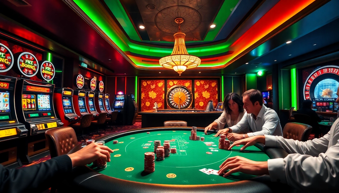 Experience thrilling gameplay and exciting betting strategies at https://68wing.com’s luxurious casino.