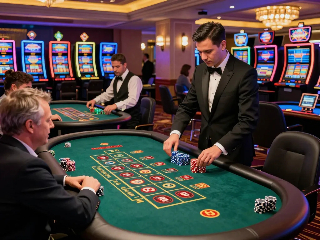 Trải nghiệm sự phấn khích của Link 12bet tại một sòng bạc hiện đại với gameplay sống động và những khoảnh khắc hấp dẫn.