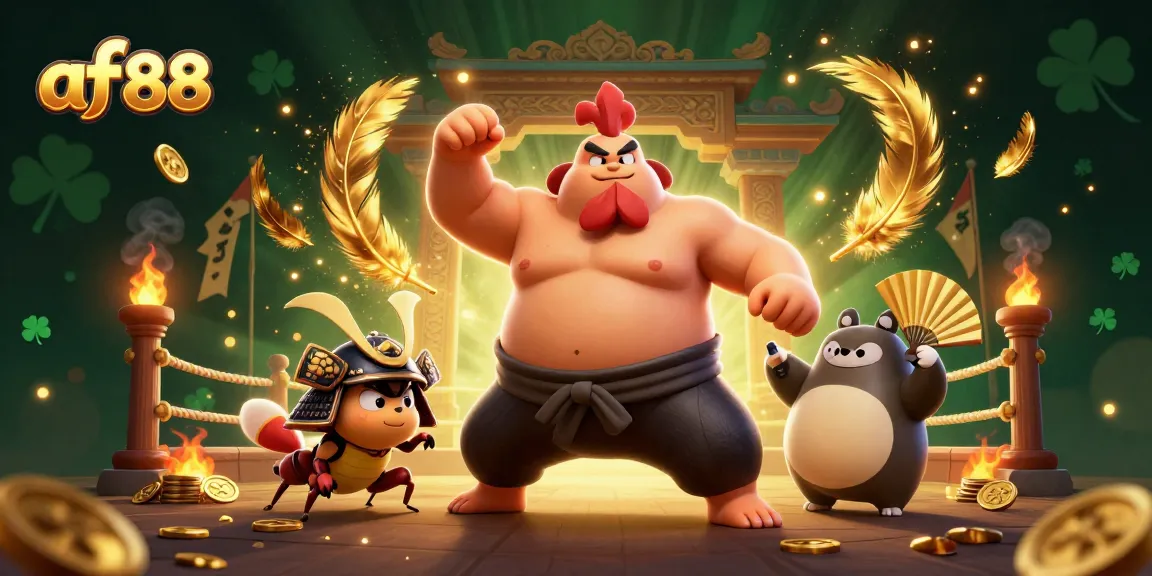 Engage with exciting gameplay at af88, highlighted by vibrant characters and dynamic casino elements.