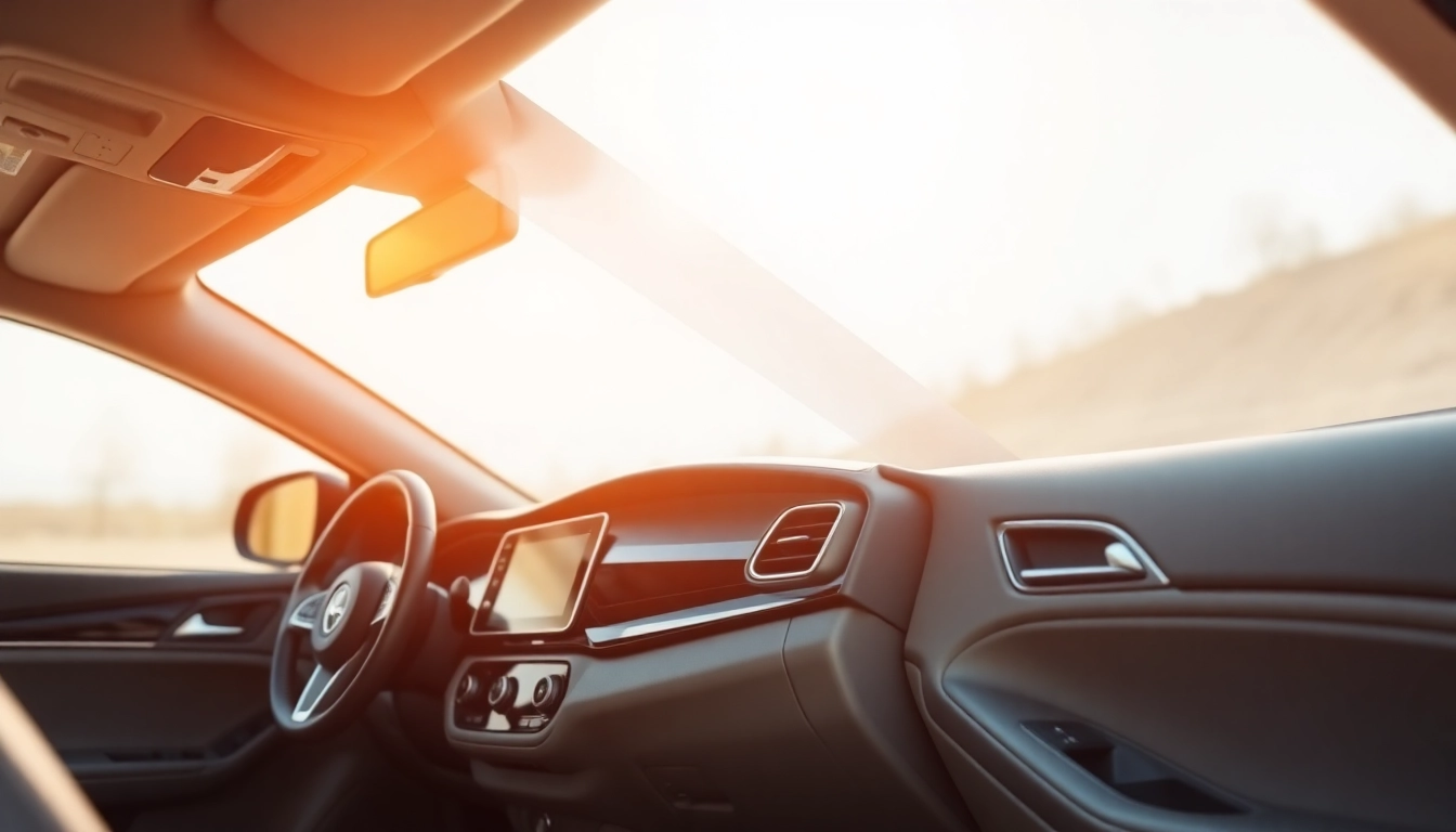 Enhance vehicle comfort with quality garso izoliacija automobiliui showcased in an elegant car interior.