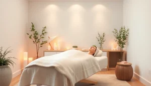 Offering a relaxing tratament facial sibiu at our clinic with tranquil ambiance and soothing elements.