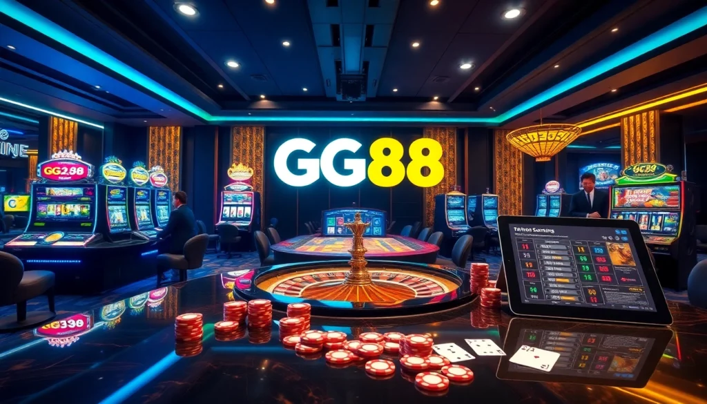 Experience thrilling gaming at https://gg88com.bet with vibrant slot machines and professional dealers.