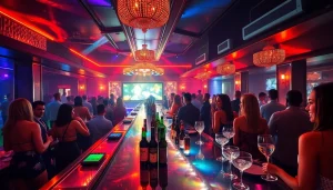 Experience vibrant nightlife at Club SXM with captivating performers and luxury ambiance.