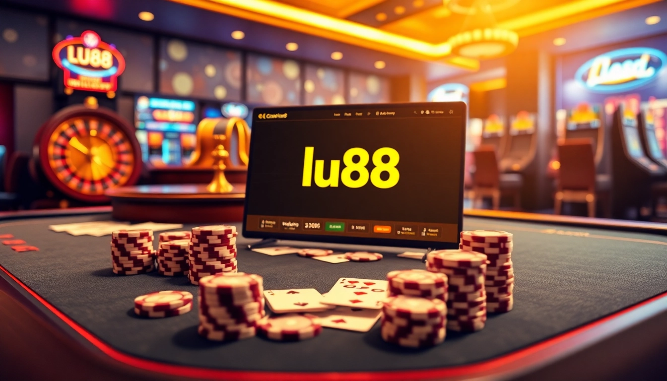 Play exciting casino games at lu88 with vibrant tables and engaging online interfaces.