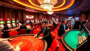Experience high-stakes action at 1haywin.us.com with players enjoying vibrant casino games.