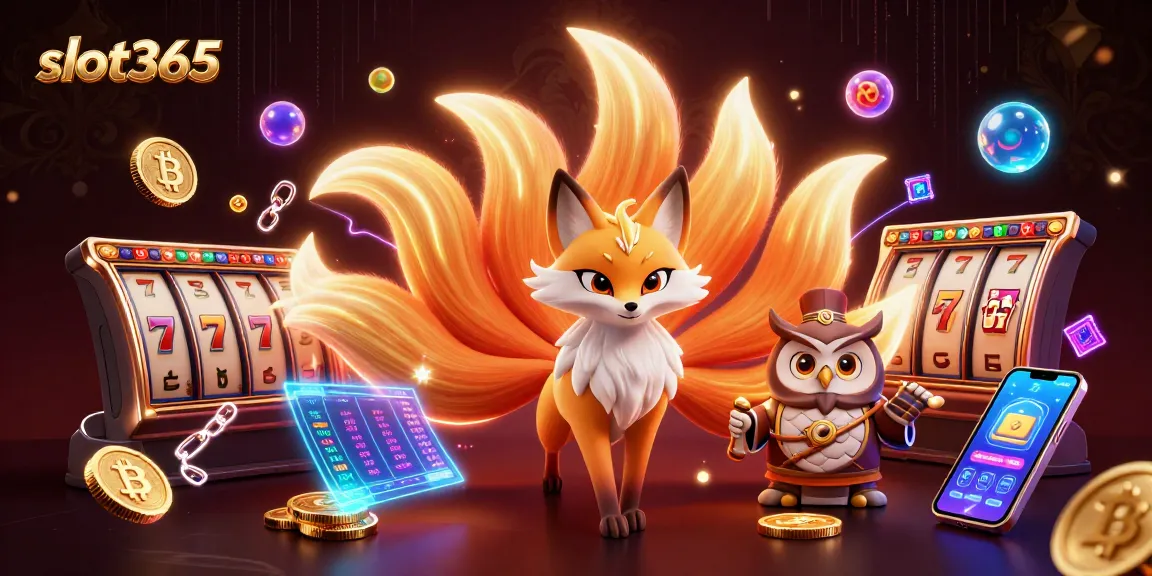 Experience thrilling gameplay at slot365 with vibrant characters and casino elements.